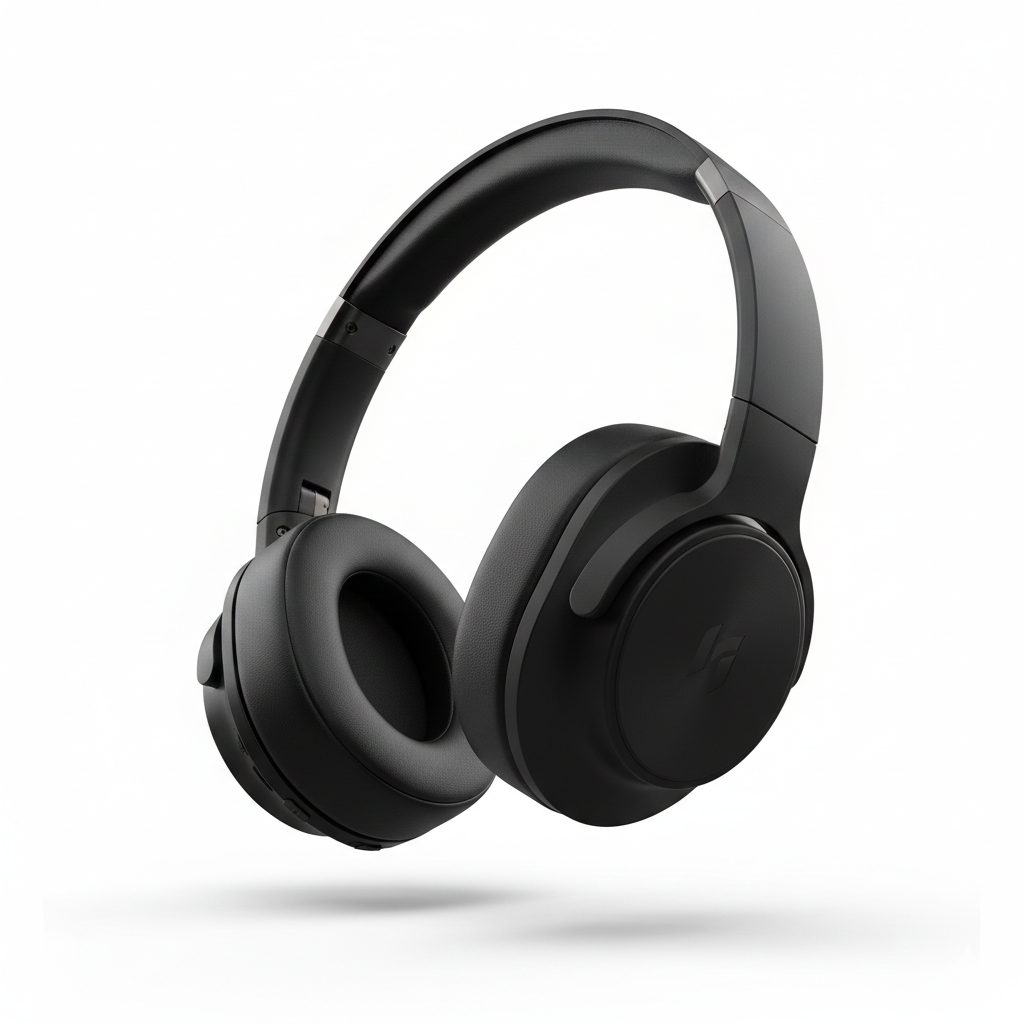 Professionelles Produktfoto: Premium Wireless Kopfhörer