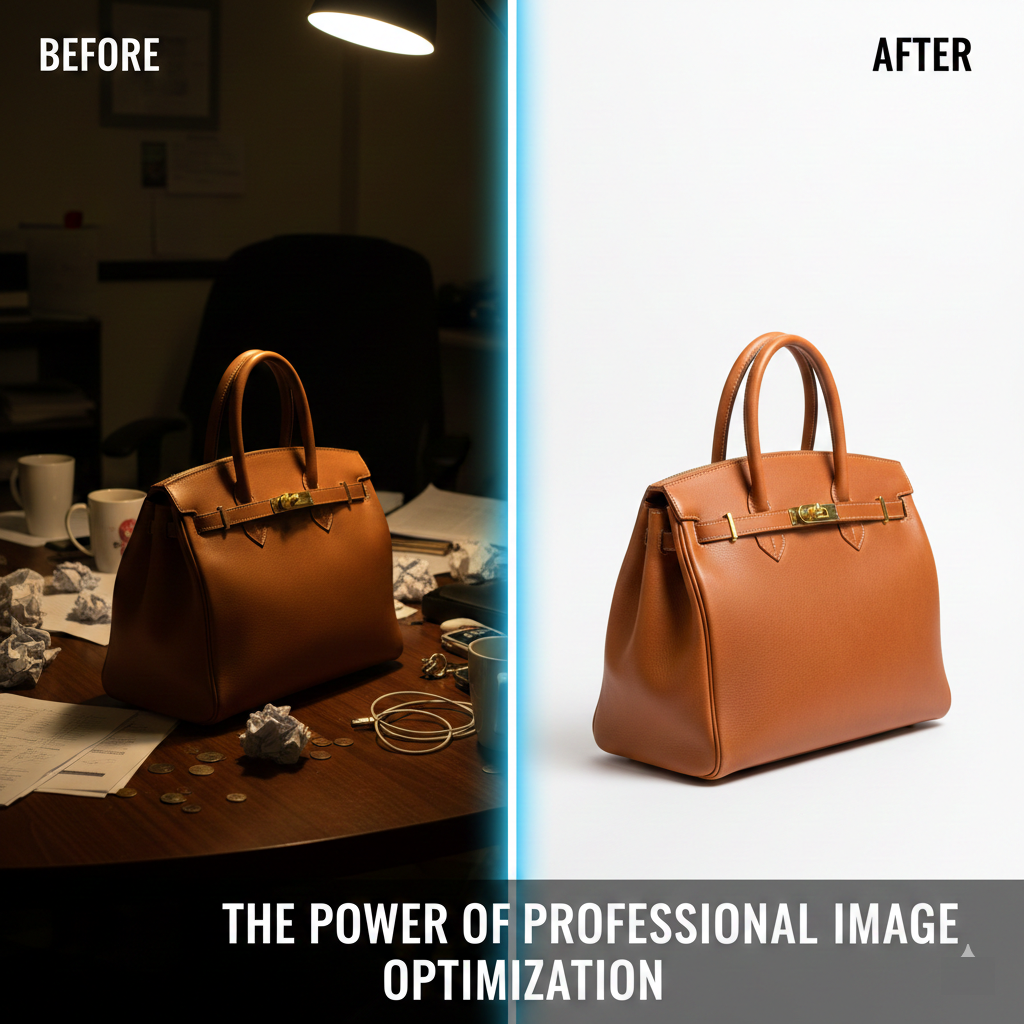 Vorher/Nachher Bildoptimierung - Professionelle Produktfotografie