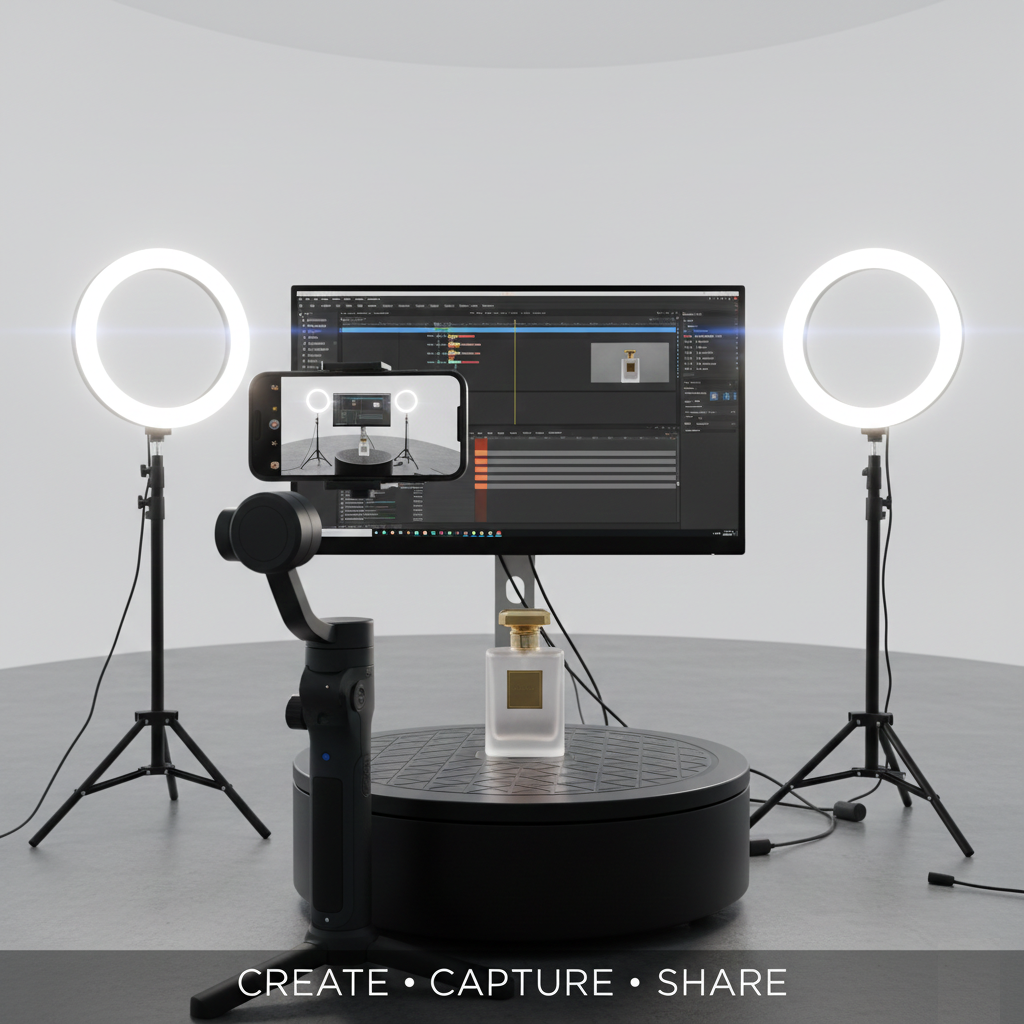 Professionelles Videoproduktion Studio Setup